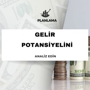 Gelir potansiyelini analiz edin